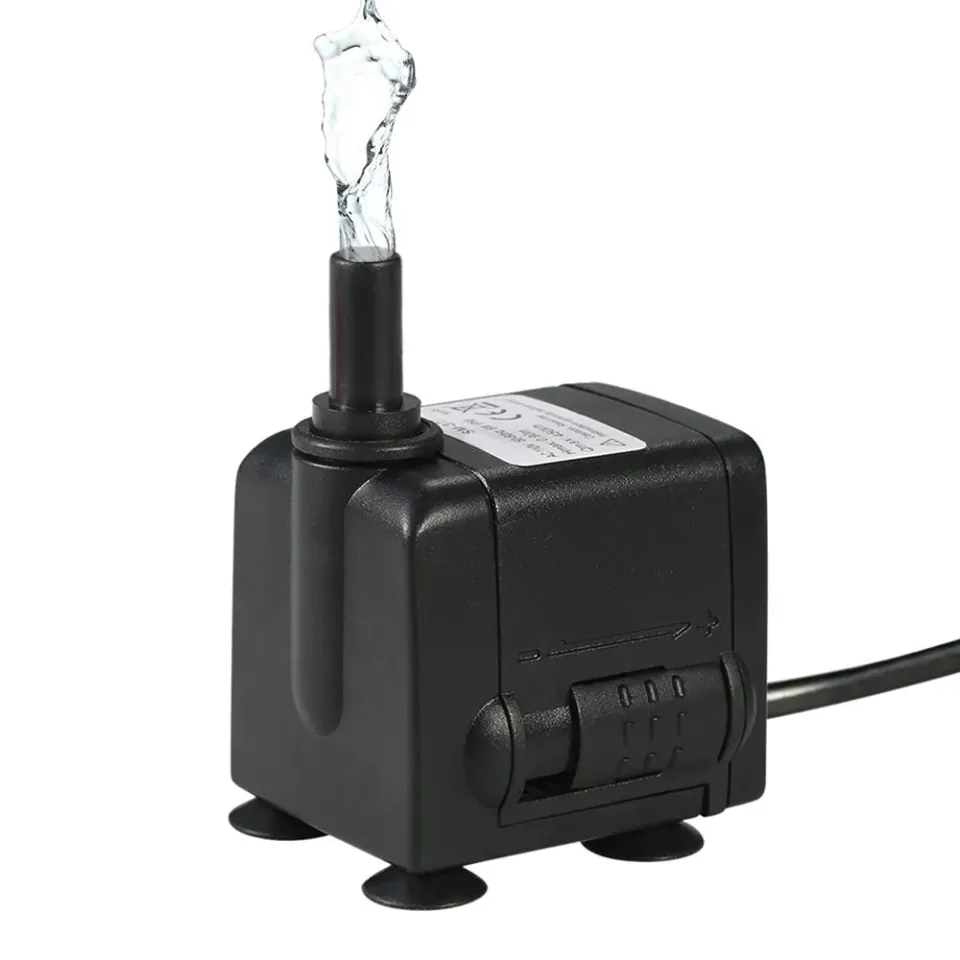 Decdeal 450L/H pompe submersible 6W réglable