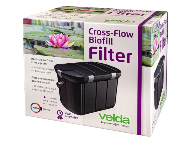 Velda Cross-Flow Biofill filtre UV-C continu
