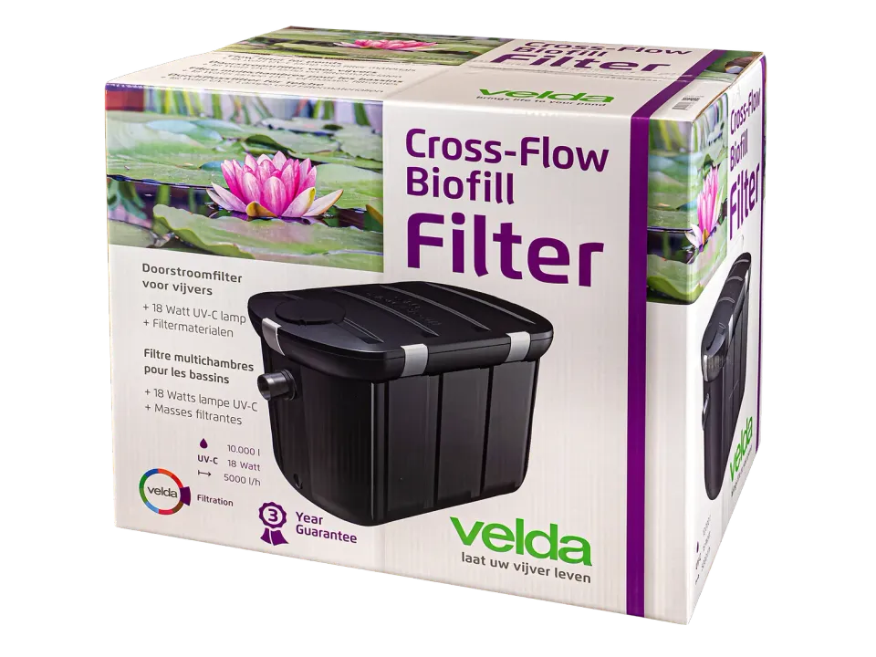 Velda Cross-Flow Biofill filtre UV-C continu