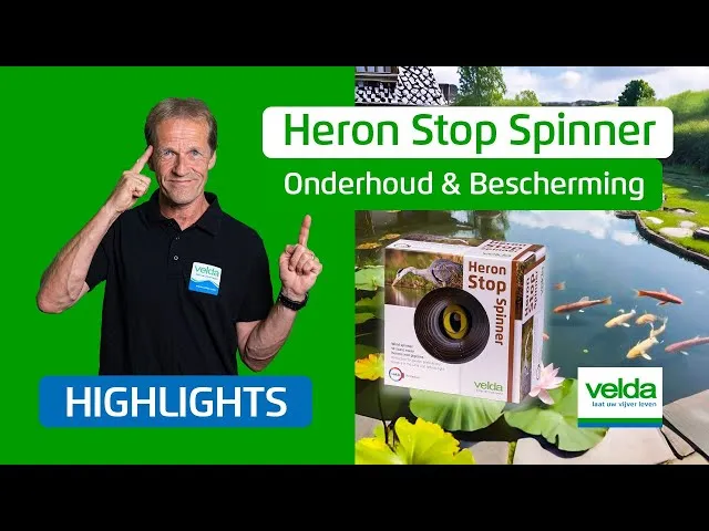 Velda Heron Stop Spinner effaroucheur héron bassin