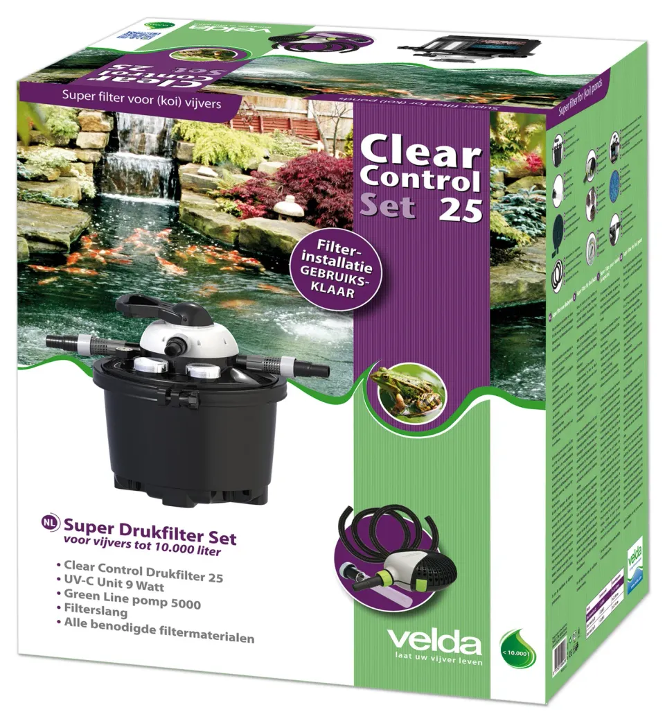 Velda Clear Control Set filtre pression bassin UV