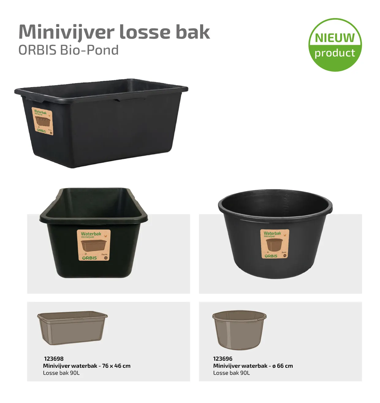 Velda Orbis Bio-Pond mini bassin terrasse