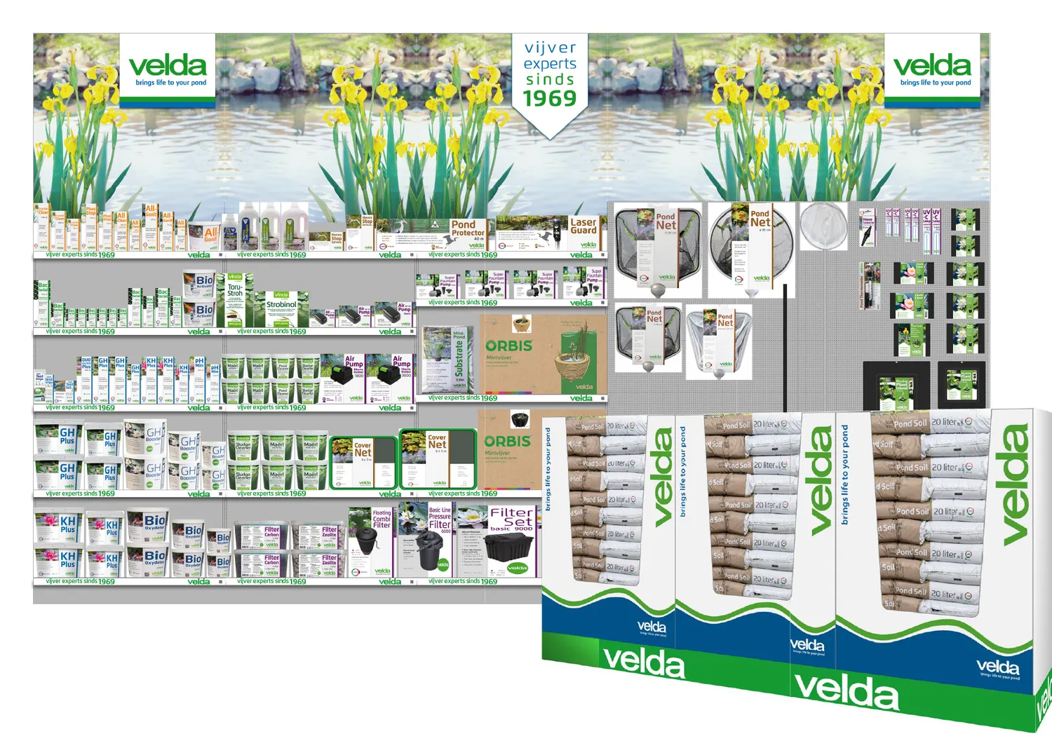 Velda Classic Substrate substrat bassin