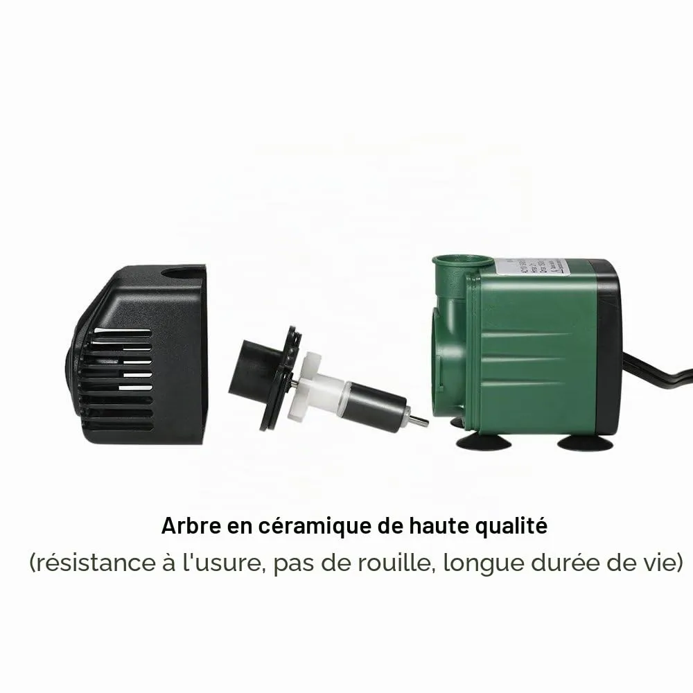 Decdeal 1500L/H pompe submersible 25W réglable