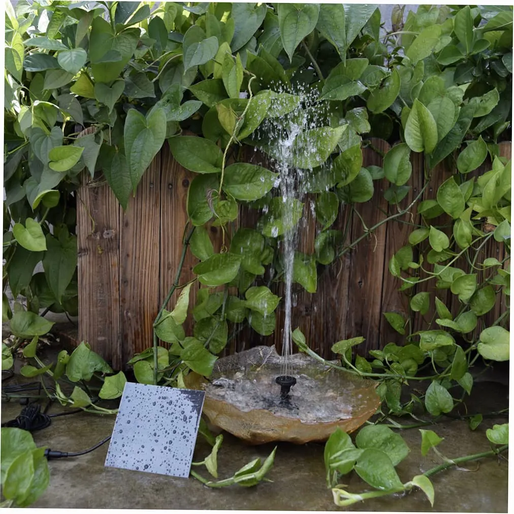 Decdeal pompe fontaine solaire polycristalline