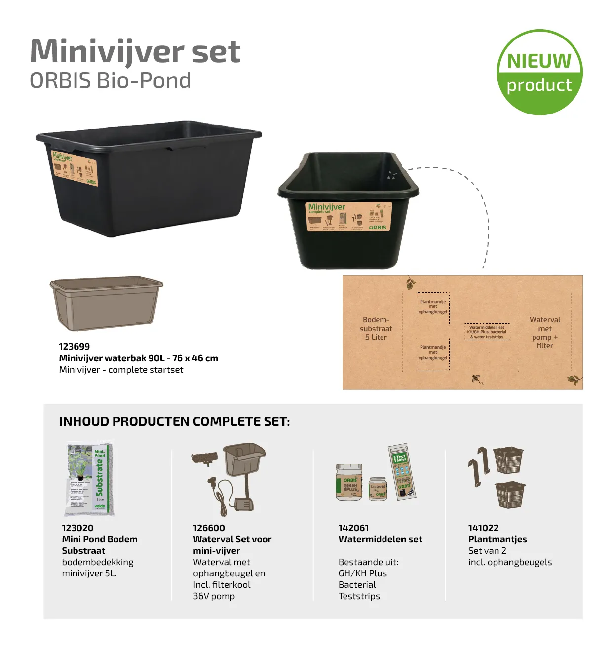 Velda Orbis Bio-Pond mini bassin terrasse