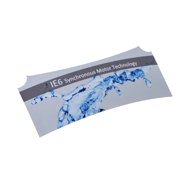 FlowFriend Junior HFP 70 autocollant moteur IE6 Water