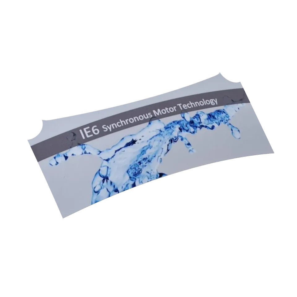 FlowFriend Junior HFP 70 autocollant moteur IE6 Water