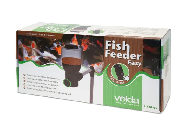 Velda Fish Feeder Easy distributeur poissons automatique