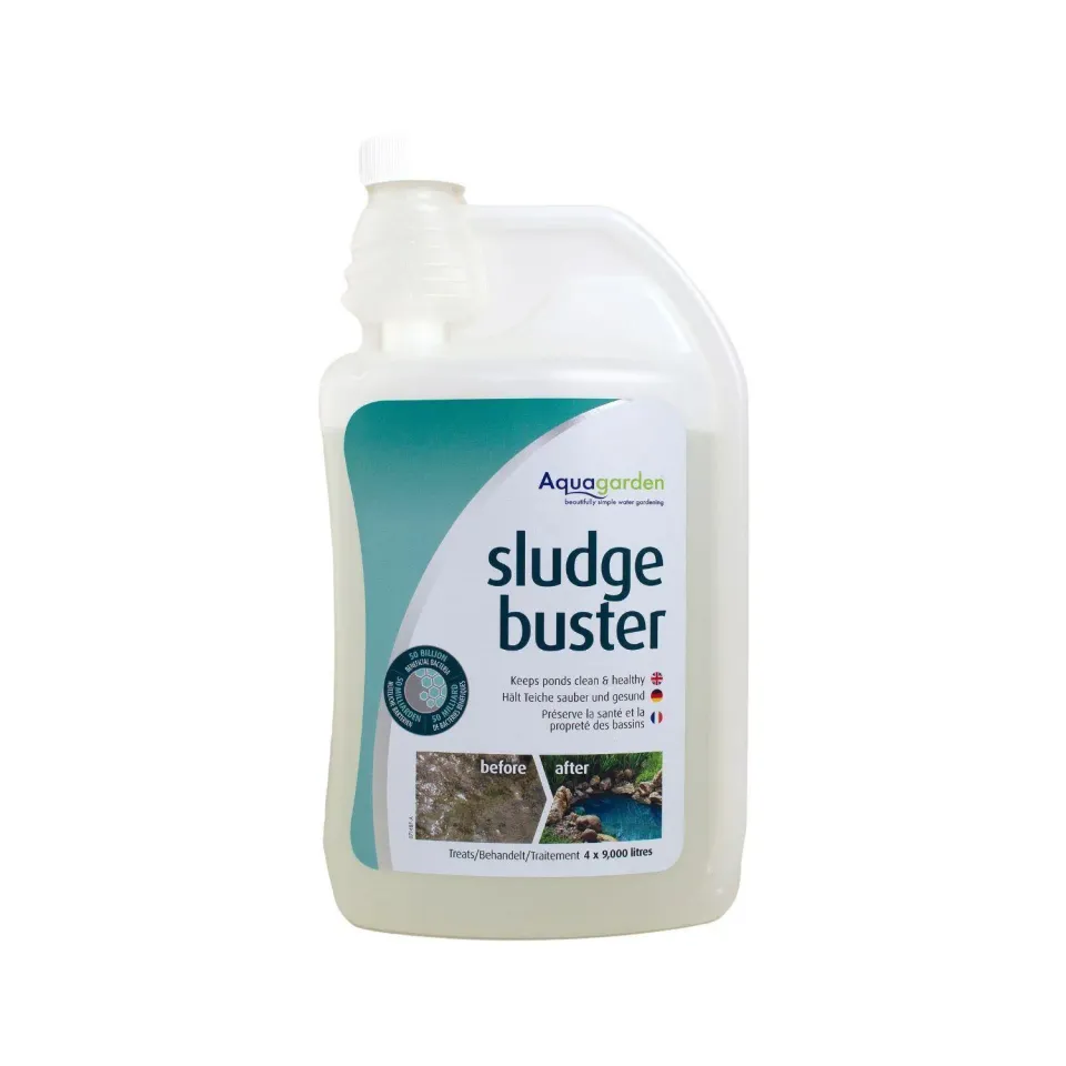 Aquagarden Sludge Buster 1000 ml traitement anti-vase