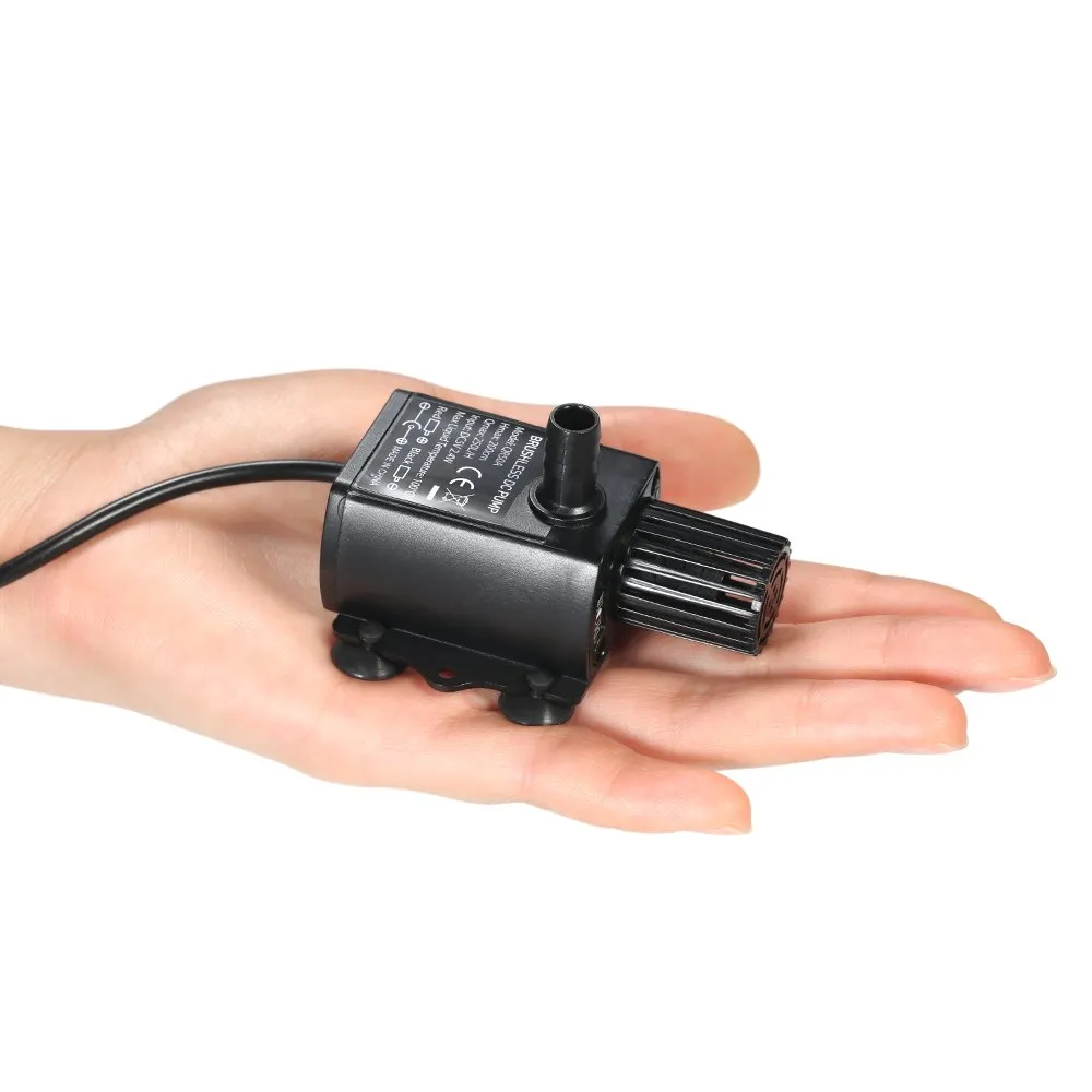 Decdeal Mini pompe à eau USB 5 V 4,8 W 300 L/h