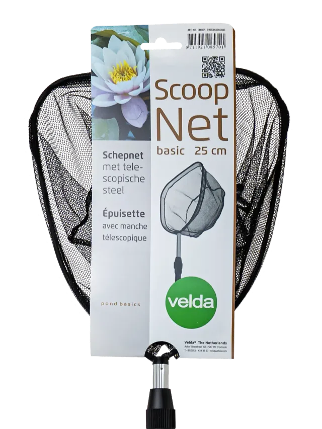 Velda Scoop Net basic épuisette de bassin manche télescopique