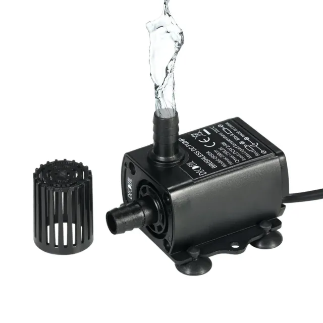 Decdeal Mini pompe à eau USB 5 V 4,8 W 300 L/h