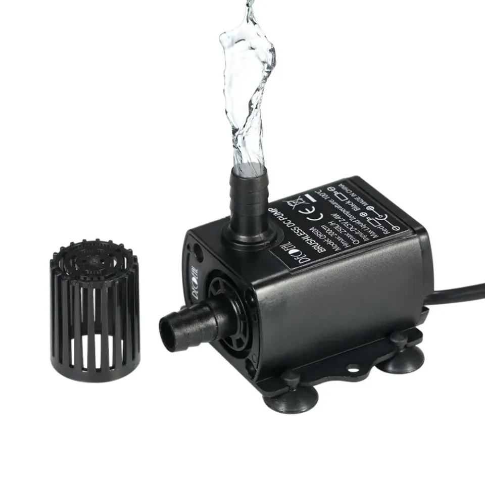 Decdeal Mini pompe à eau USB 5 V 4,8 W 300 L/h
