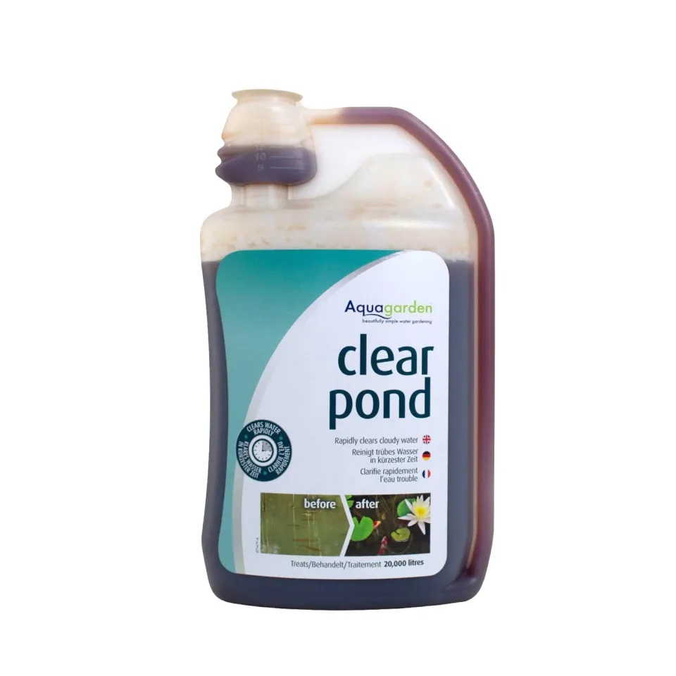 Aquagarden Clear Pond clarifiant bassin 1000 ml eau trouble