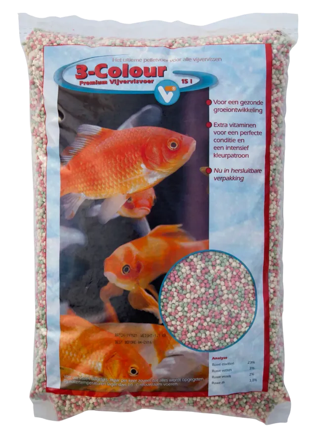 Velda 3-Colour Pellets Premium granulés poissons couleurs