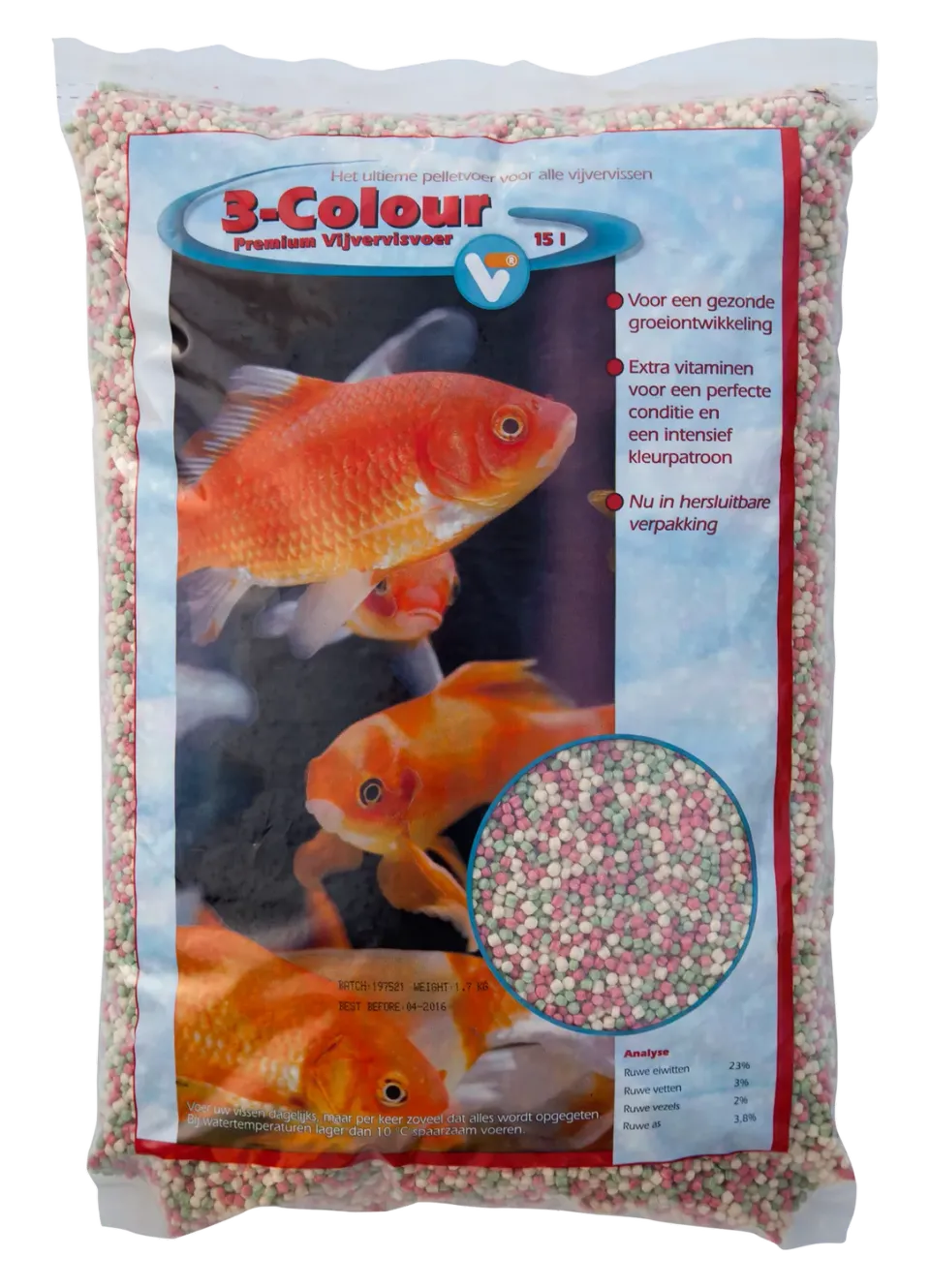 Velda 3-Colour Pellets Premium granulés poissons couleurs