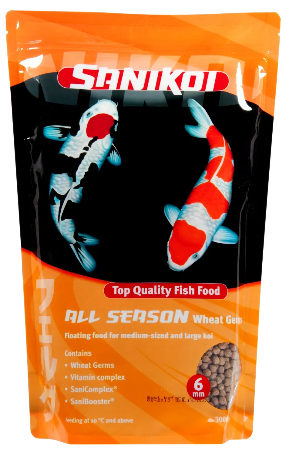 Velda SaniKoi All Season Wheat Germ 6 mm aliment 6 mm