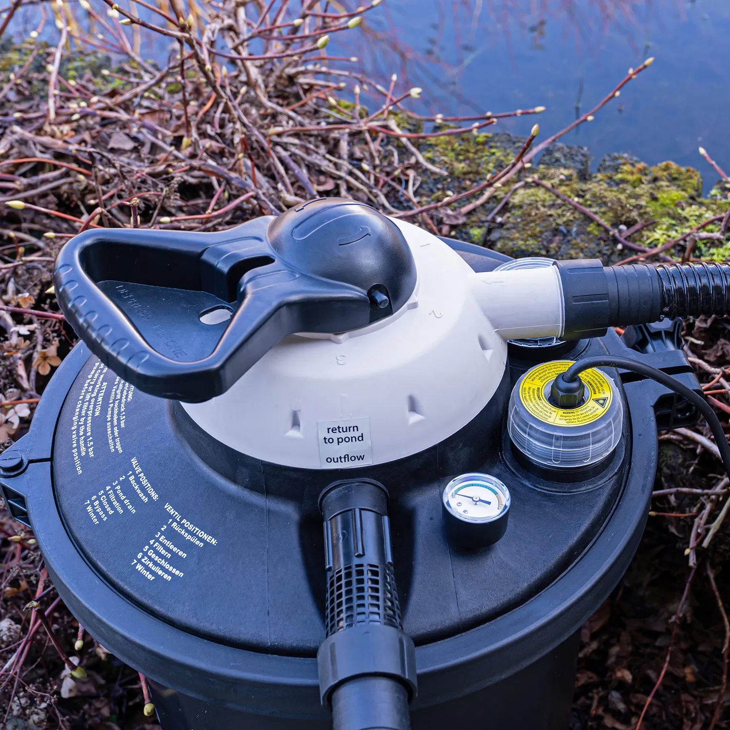 Velda Clear Control Set filtre pression bassin UV