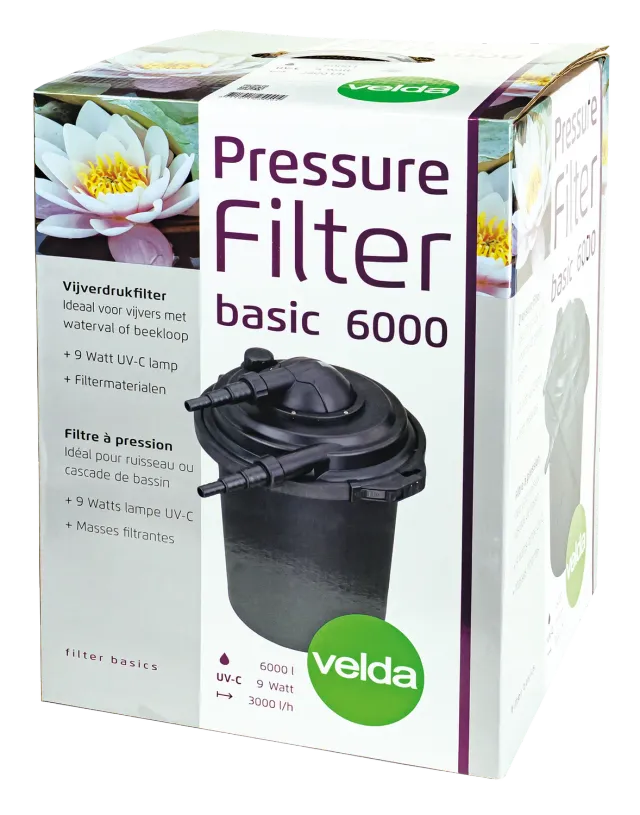 Velda Pressure Filter 6000 filtre pression UV-C