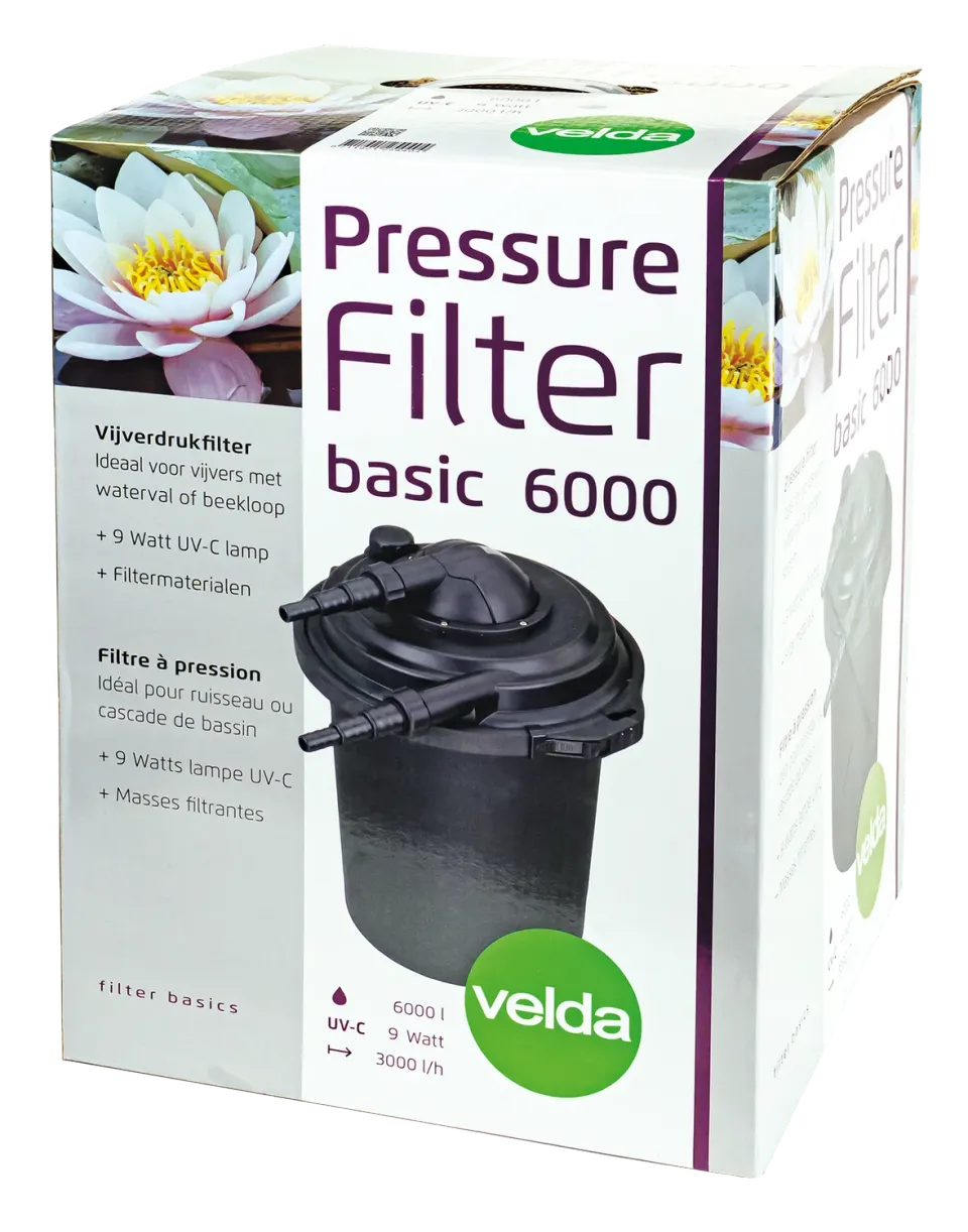 Velda Pressure Filter 6000 filtre pression UV-C