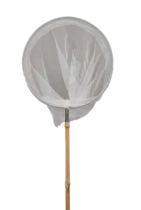 Velda Épuisette en bambou filet de bassin Ø 25 cm 180 cm légère