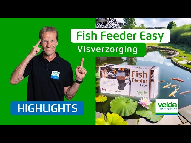 Velda Fish Feeder Easy distributeur poissons automatique