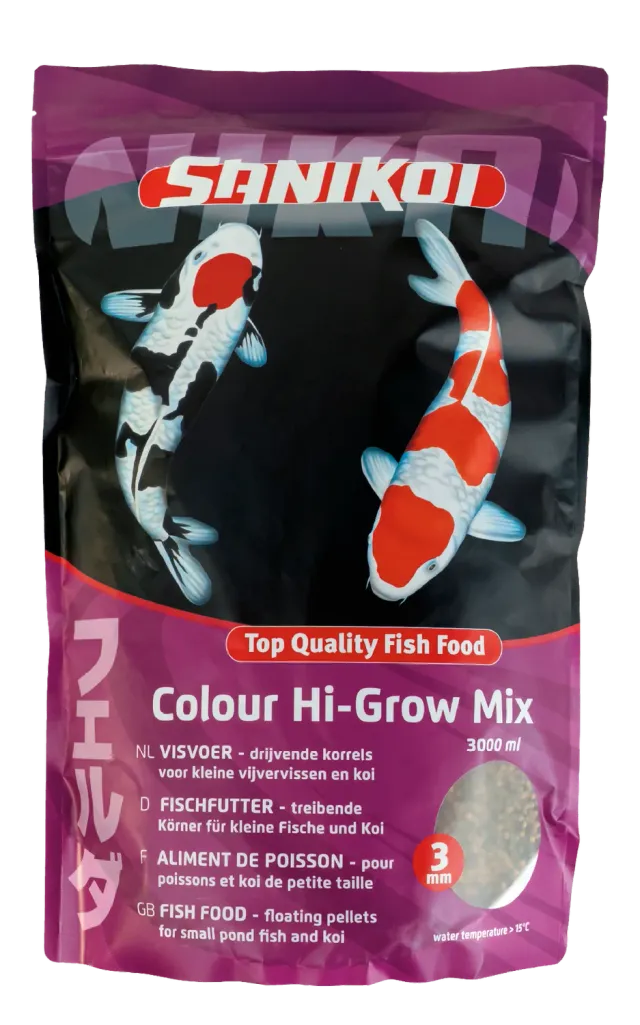 Velda SaniKoi Colour Hi-Grow Mix 3 mm nourriture koïs