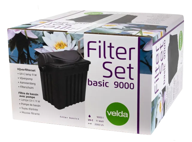 Velda Filter Set Basic 9000 kit filtration UV bassin