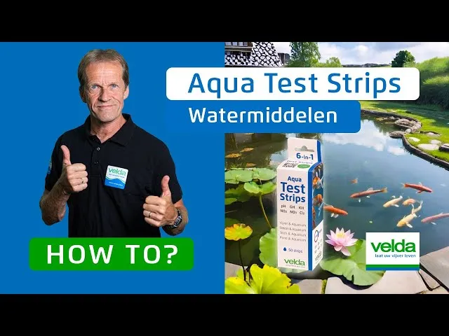 Velda Aqua Test Strips bandelettes test eau 50 pièces 6 valeurs
