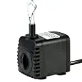 Decdeal Pompe eau submersible 600 L/h 8W réglable