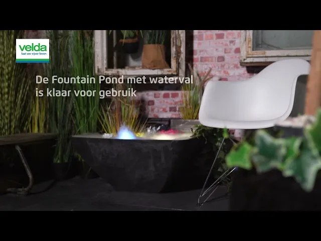 Velda Fountain Pond mini-étang avec fontaine