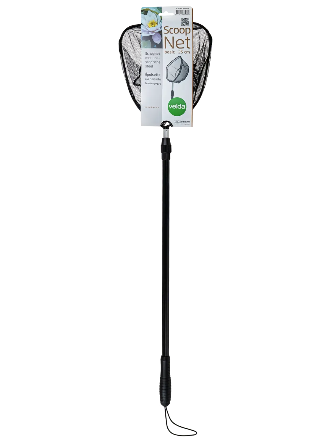 Velda Scoop Net basic épuisette de bassin manche télescopique