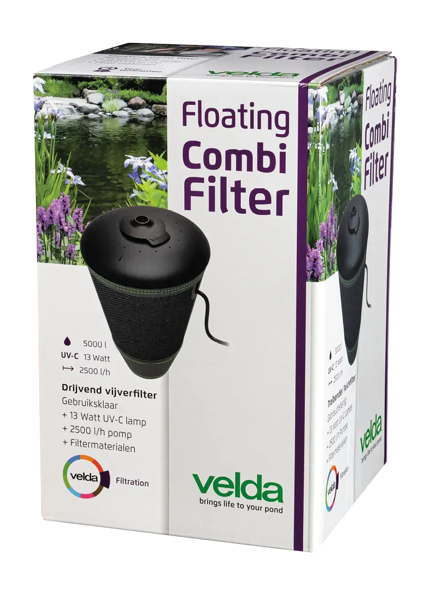 Velda Floating Combi Filter 2500 filtre bassin flottant UV-C