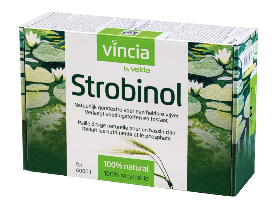 Velda Strobinol granulés bassin 6000 L paille d'orge