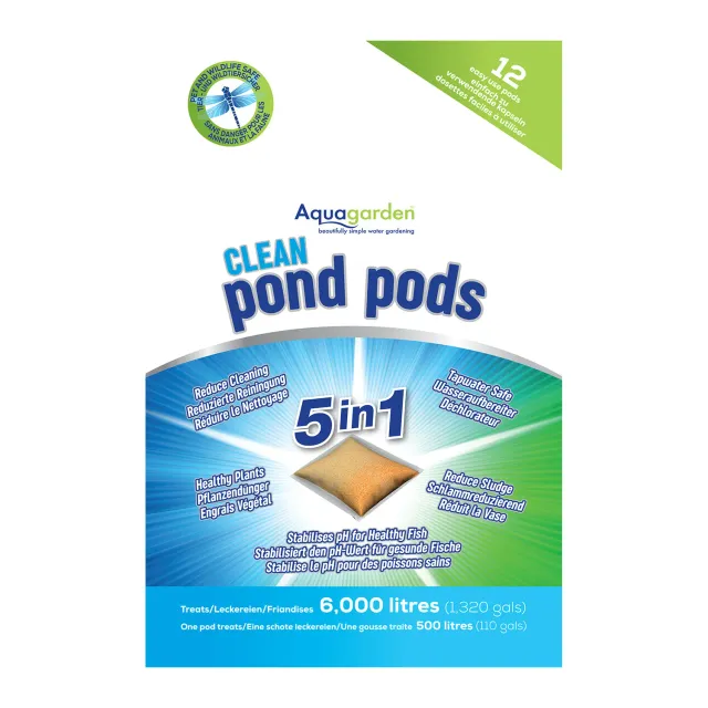Aquagarden Clean Pond Pods traitement bassin 5-en-1