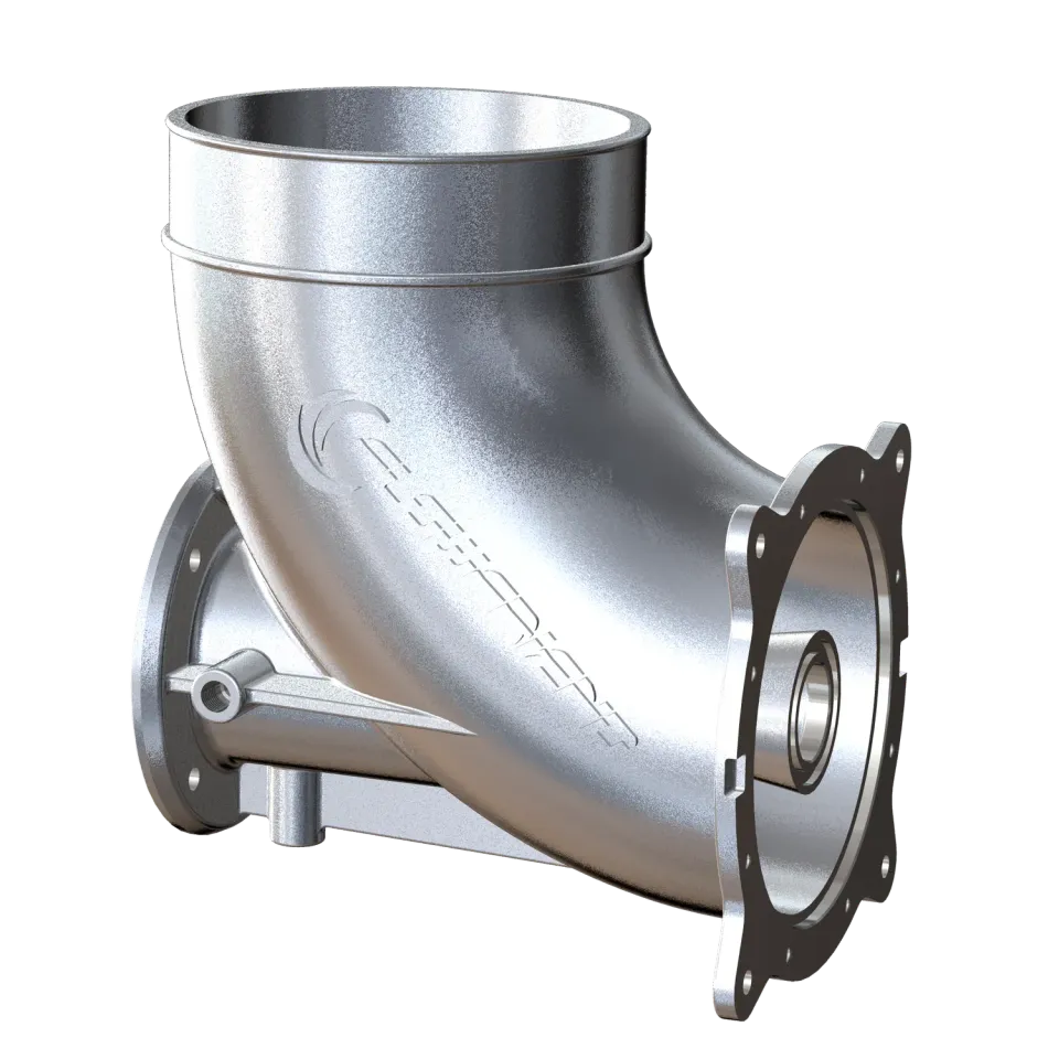 FlowFriend Pro PP100/22 FP.589042 coude de refoulement inox