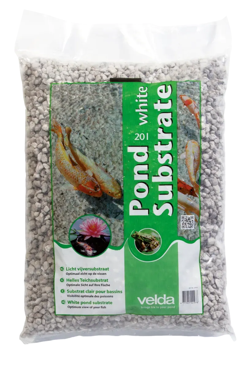 Velda White Substrate substrat bassin blanc minéraux