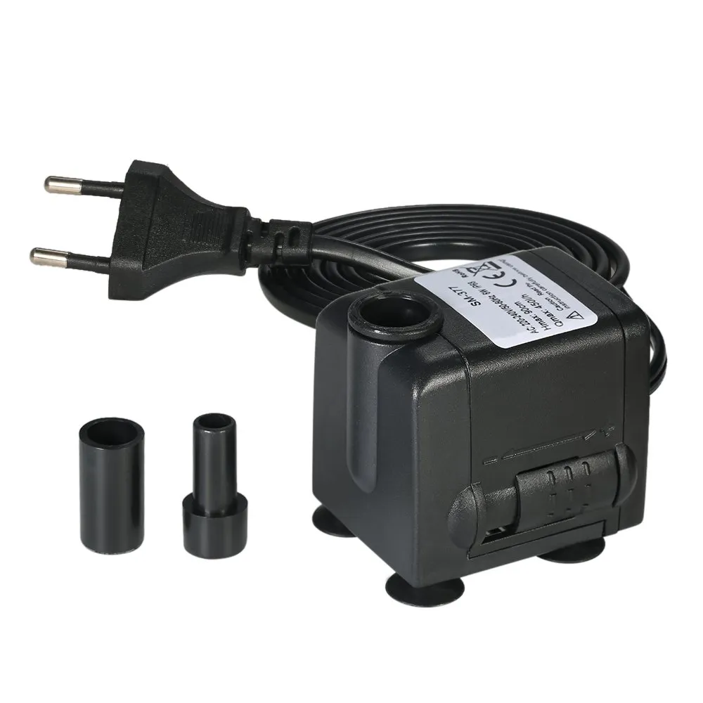 Decdeal 450L/H pompe submersible 6W réglable