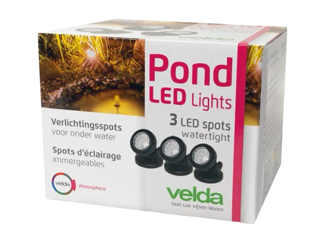 Velda Pond LED Lights éclairage bassin étanche 12 V 4 W