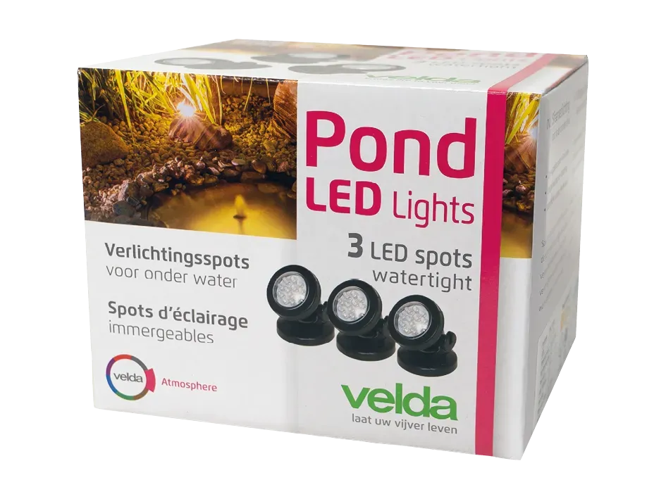 Velda Pond LED Lights éclairage bassin étanche 12 V 4 W