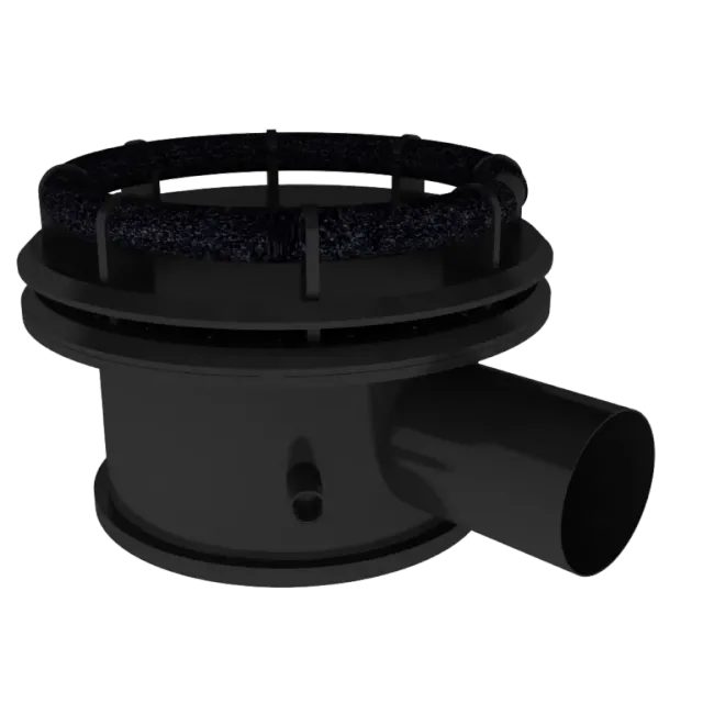 Filtreau Bonde de fond aérée 110 mm PVC