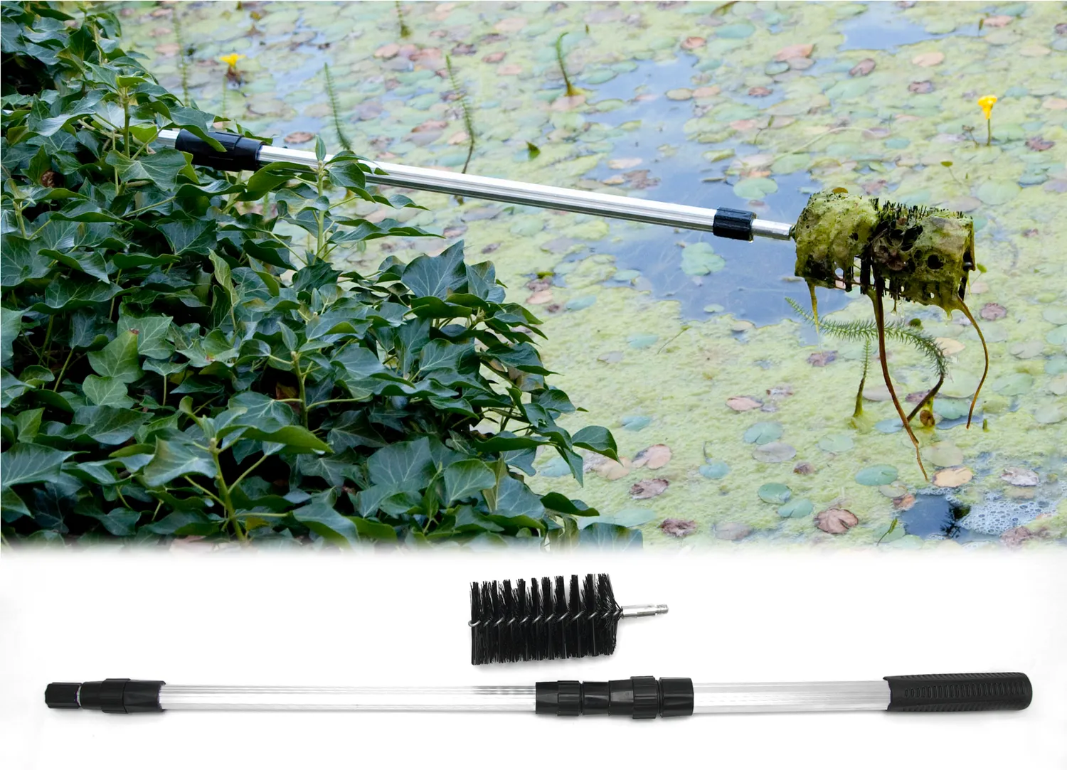 Velda Algae Brush brosse algues télescopique 51-151 cm