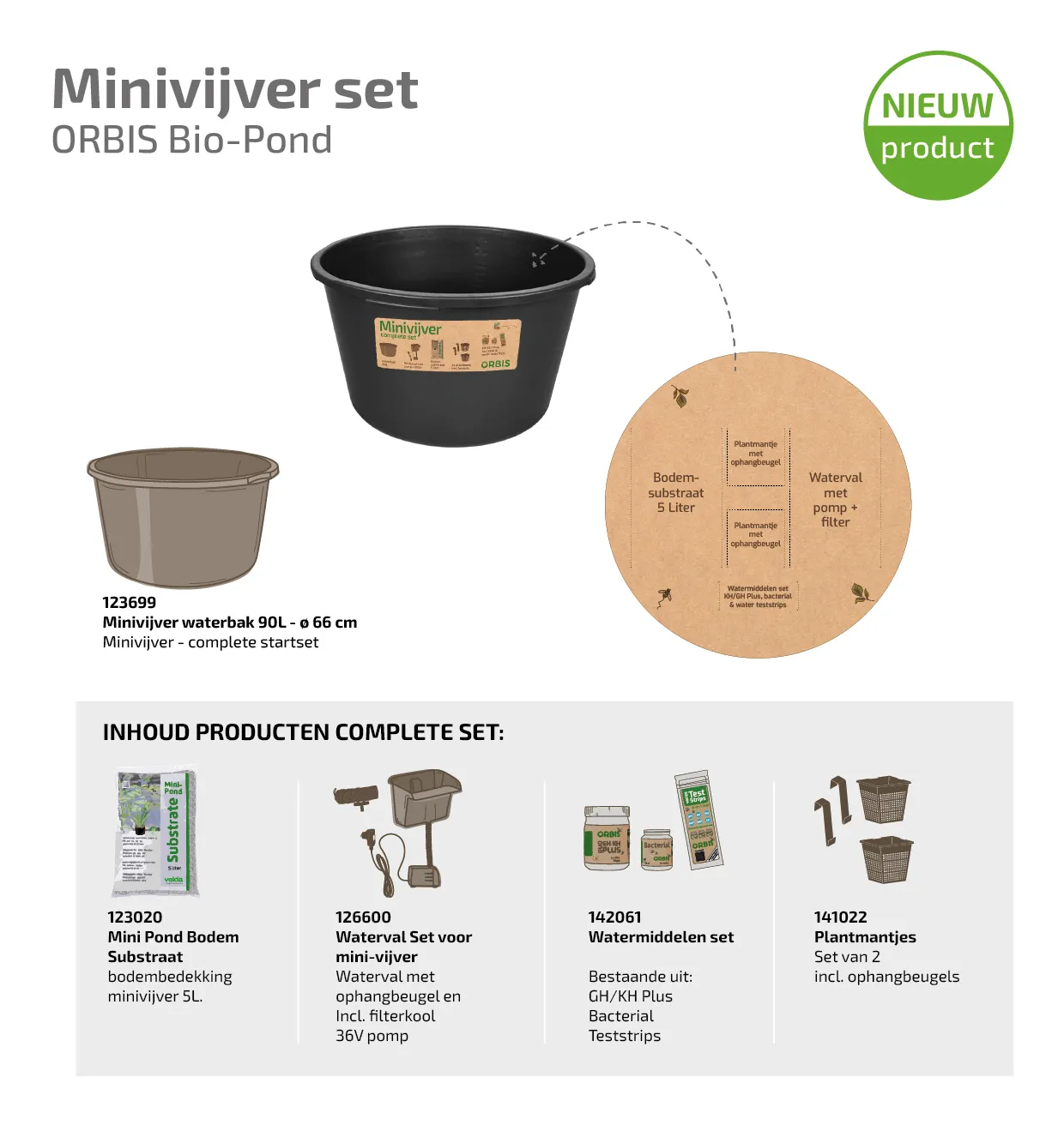Velda Orbis Bio-Pond mini bassin terrasse