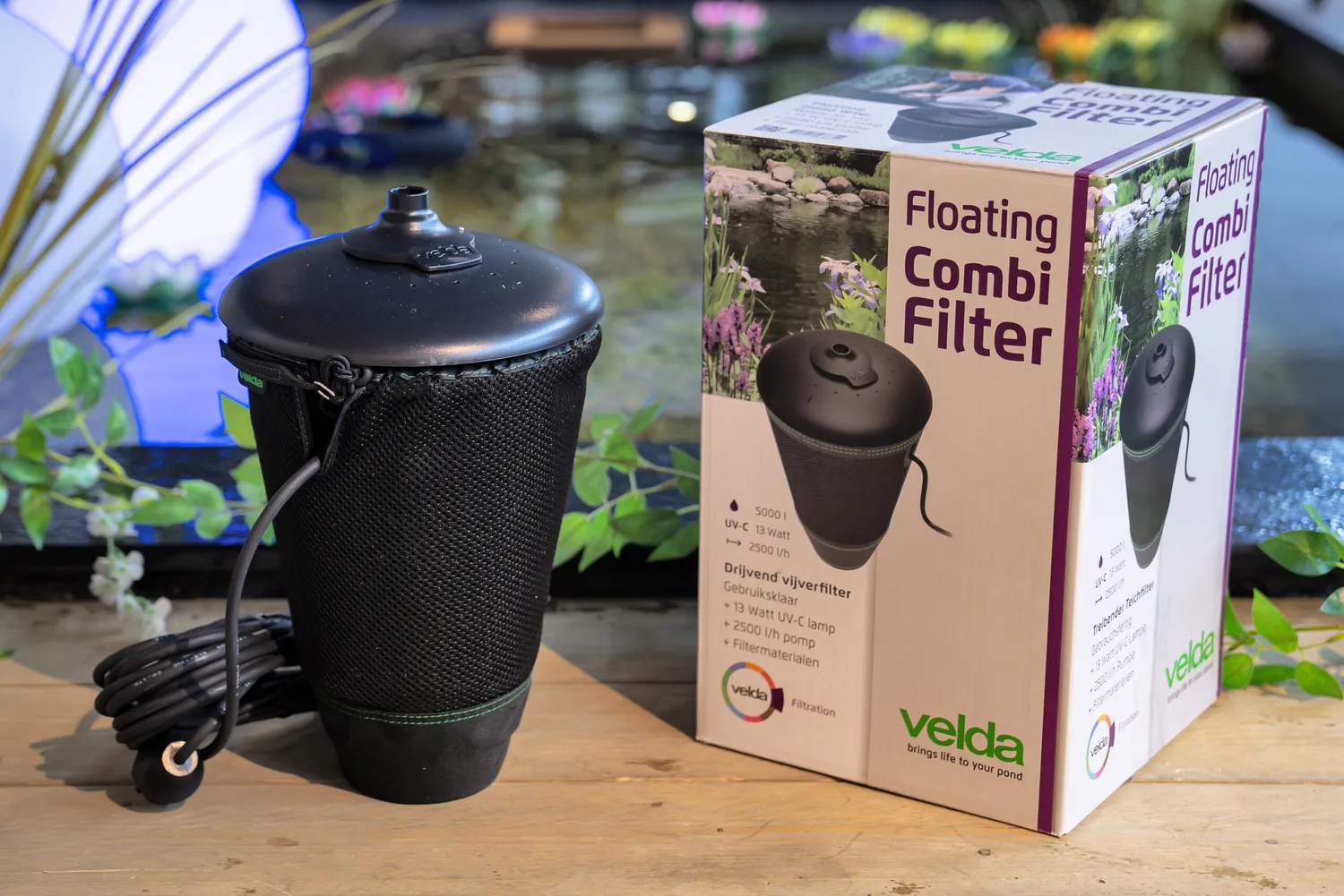 Velda Floating Combi Filter 2500 filtre bassin flottant UV-C